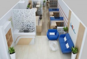8 Tuyệt chiêu Bố trí văn phòng làm việc nhỏ đẹp sáng tạo rộng rãi tiện nghi (p1)