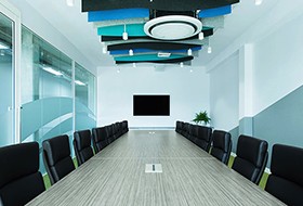 Thiết kế nội thất phòng họp văn phòng Skildare